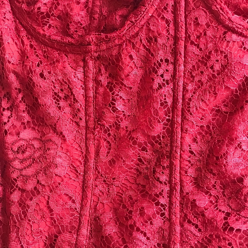 Dolce & Gabbana Red Midi Dress - Picture 4 of 8